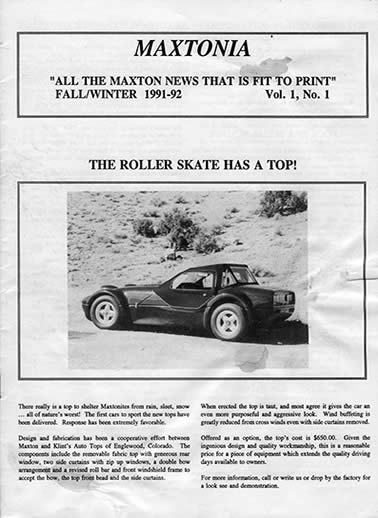 Maxtonia: Sep, 1991