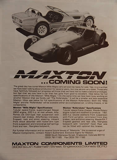 1992 Maxton Ads