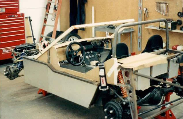 Maxton Rollerskate prototype without pody and tires.