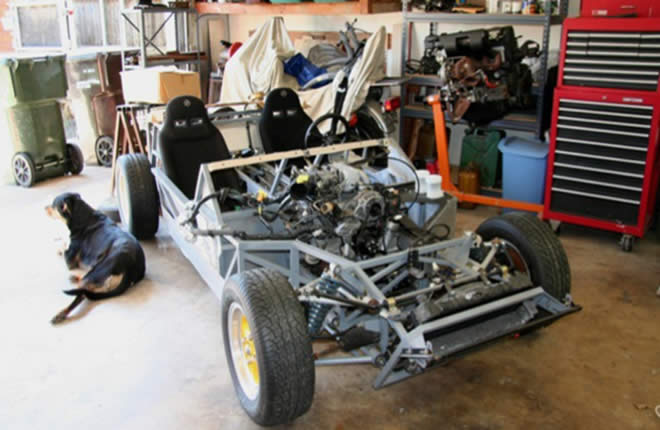 Prototype 1 delayed re-build ready for body.